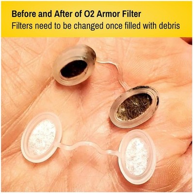 50 Pack Industrial Grade Nose Filters - Small Size