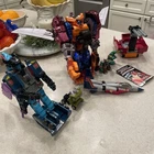Vintage 1987 Hasbro Tanaka TRANSFORMERS G1 Powermaster Double dealer  Lot Of 8
