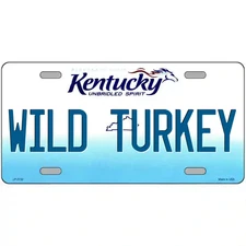 Wild Turkey Kentucky Metal Sign