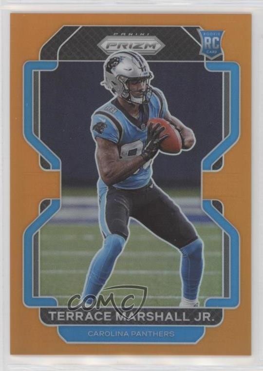 2021 Panini Prizm Rookie Orange Prizm 110/249 Terrace Marshall Jr #348 0do5