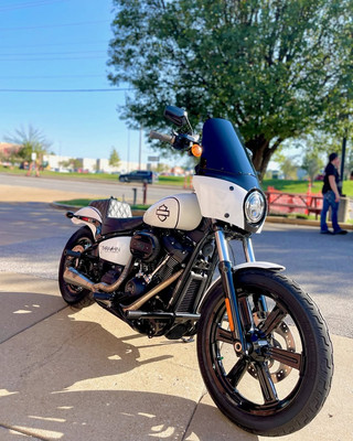 Protech exhaust 2 Into 1 Pipe Muffler M8 Softail Harley Davidson 