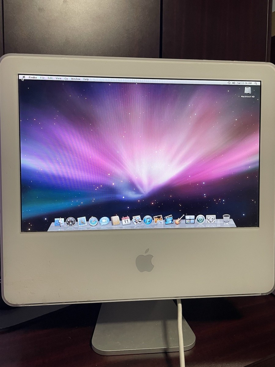 動作商品Apple iMac Ｇ5 17 2.0GHZ&10.4 DVDディスク Apple iMac G5 17