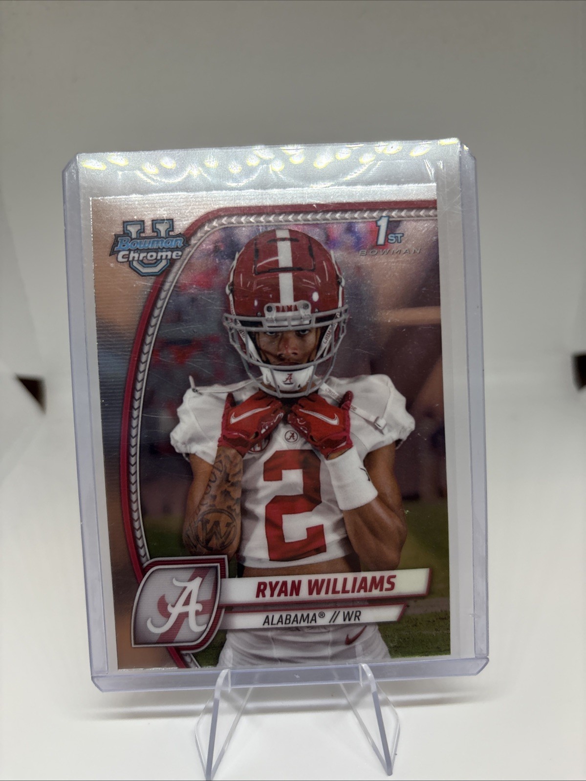 2024 Bowman University Chrome - Ryan Williams #53 Refractor (RC)