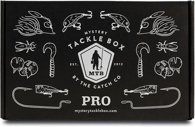Catch Co Mystery Tackle Box PRO Bass Fishing Kit | Freshwater Largemouth and Sma