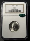 1944 D Washington Quarter - 25c NGC MS66 CAC