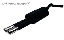 Ulter Sportauspuff Audi A4 B5 Lim., Avant 11/94-09/01 2x70mm rund eingerollt
