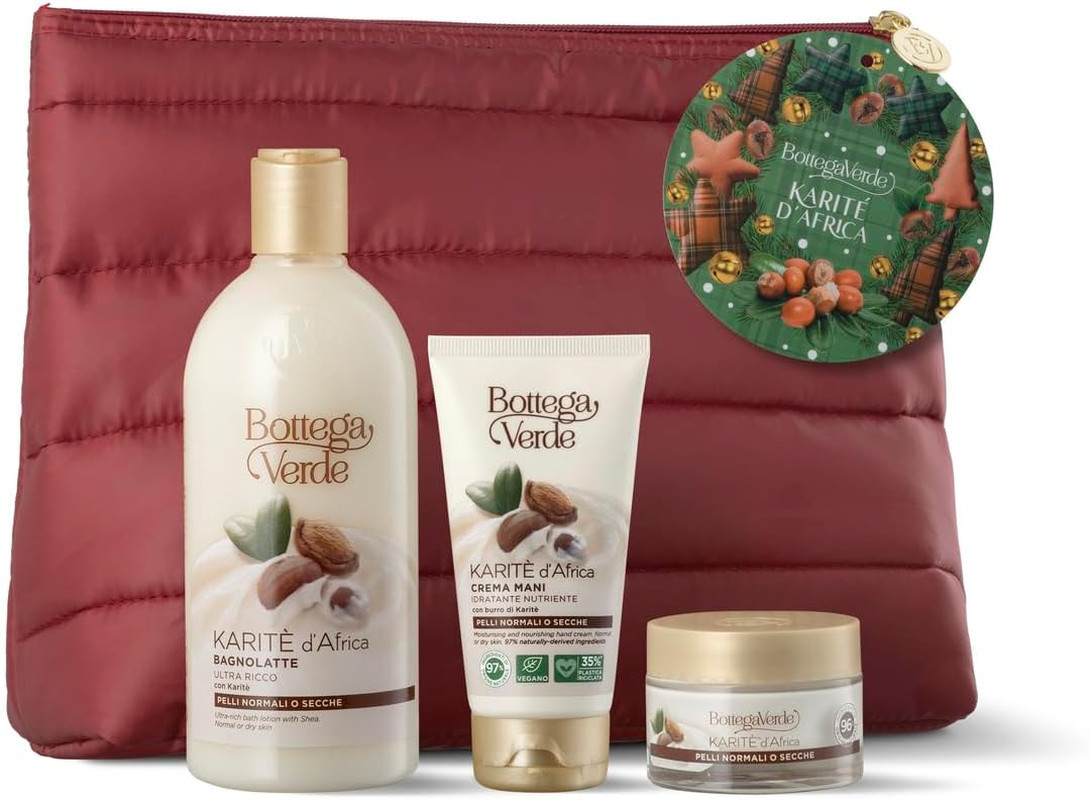 Offerta Cofanetto Regalo Karité D’Africa Bagnolatte e Mani 400+30ml
