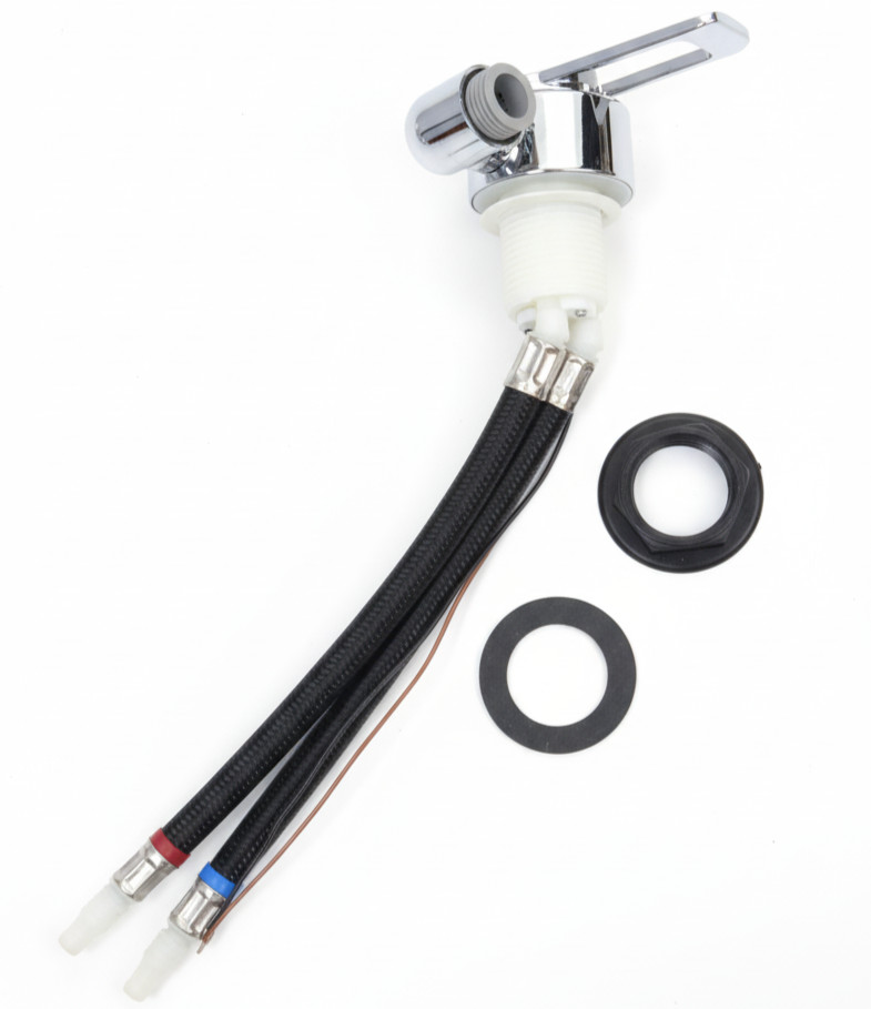Comet Florenz Caravan Shower Mixer Tap with Microswitch – Campervan & Motorhome