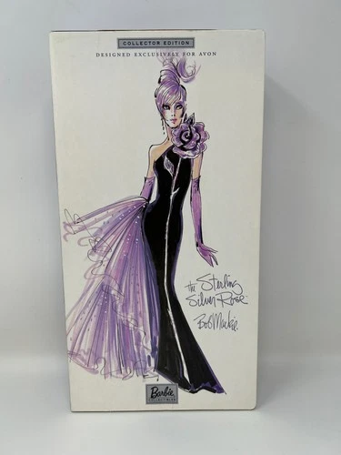 Barbie Bob Mackie Avon Sterling Silver Rose Doll