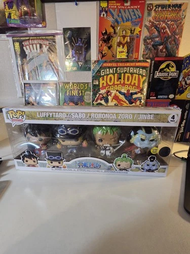 One Piece Luffytaro/Sabo/Roronoa Zoro/Jinbe Funk Pop 4 Pack