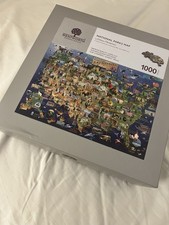 Wentworth 1000 piece wooden jigsaw puzzle: US National Parks