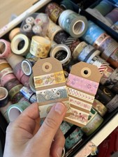 Washi Tape Samples 3x 1.5 feet. Send message for specific ones Mixed Designs