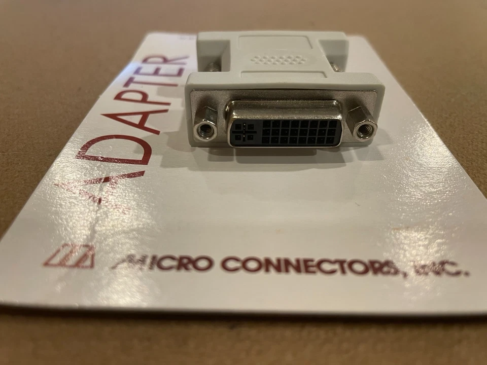 DVI-I F/M Female to Male Cable + DVI-I F/M Adapter Dual/Single Link LOT - Image 2 of 4