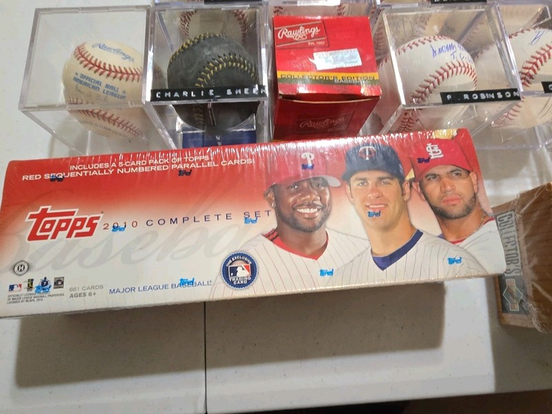2010 TOPPS COMPLETE SET BASEBALL FACTORY SEALED 661 CARDS+5 RED