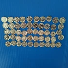Roll (50) Roosevelt Dimes (1964) 90% Silver Proof B/U Uncirculated Gem $5 Face