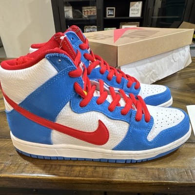Nike SB Dunk High Pro ISO CI2692-400 Doraemon Blue Red Men's Sneakers 2020