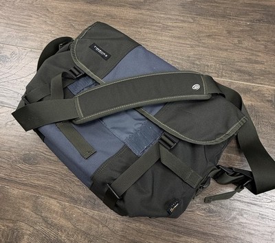Timbuk2 Classic Messenger Bag Green Cordura Laptop Commuter Travel Work