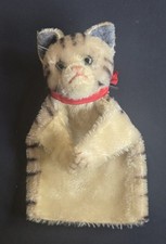 Antique Steiff Kitten Kitty Cat Mohair Hand P...