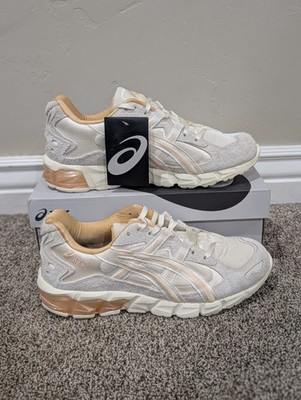 Size 9 Men's Asics Gel-Kayano 5 KZN Cream/Champagn Lace Up Shoes 1021A348-100