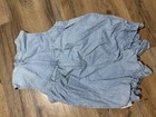 Vtg Gymboree  denim bubble romper ruffle infant — photo 4