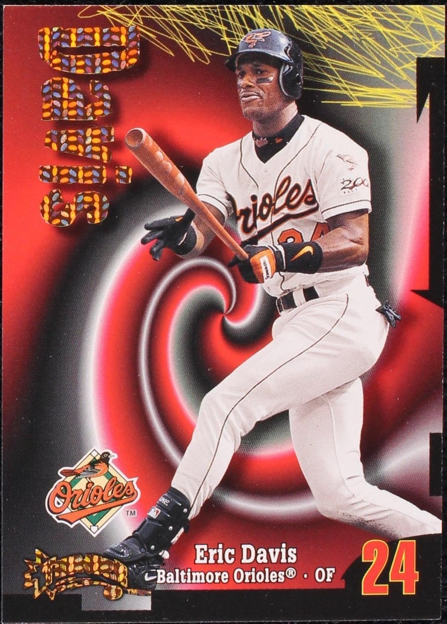 1998 Skybox Circa Thunder - Eric Davis #270 Super Rave /25 for sale ...