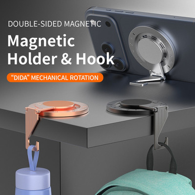 Desktop Magnet Handyhalter mit f??r Multifunktionshaken Zinklegierung