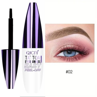 Tattoo Peel-Off Semi-Permanent Brow Tint Waterproof Long-Lasting Eyebrow Gel 