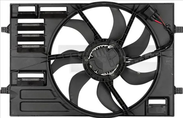 Kühlerventilator 837-0055 TYC für AUDI VW SEAT SKODA
