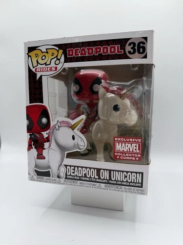 Funko Pop! Rides: Marvel - Deadpool (Riding a Unicorn) #36