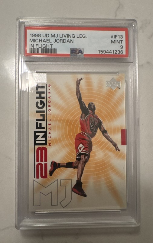 1998-99 Upper Deck Michael Jordan Living Legend - 23 in Flight Michael Jordan...