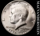 1976-S Kennedy Half Dollar- Silver- Choice Gem Brilliant Unc- No Reserve #L5497
