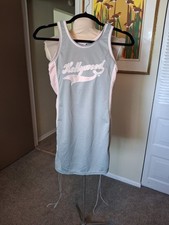 Steve And Barry’s Hollywood Dress Women's Medium Bodycon Lace Up Vintage 90’s