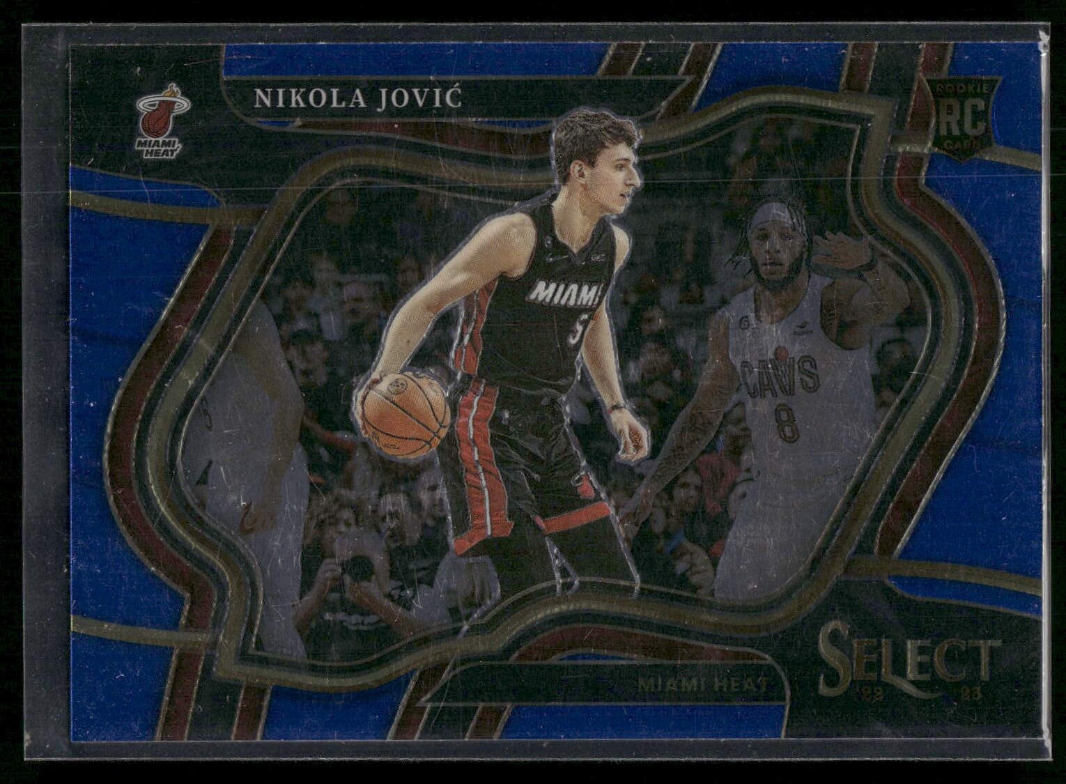 #270 Nikola Jovic 2022-23 Panini Select Rookie Blue Prizms