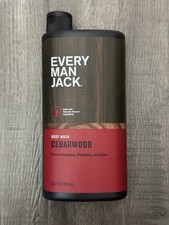 Everyman Jack Body Wash Shower Gel - Cedarwood- 16.9 Fl Oz 0.89 per gallon