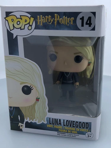 Funko POP! Harry Potter Luna Lovegood #14 Vinyl Figure DAMAGED BOX SEE PICS