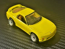 Matchbox Premiere Collection MAZDA RX-7  World Class Series 4 Yellow 1995 Loose