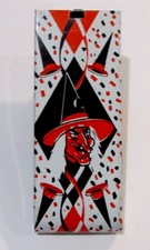 VTG Halloween Tin Litho Ratchet Noisemaker Witch Confetti Owl Bat US MEtal