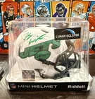 Zach Wilson NY Jets Lunar Eclipse Mini Helmet Autographed Beckett Authenticated