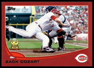 2013 Topps #202 Zack Cozart Red Cincinnati Reds NM+