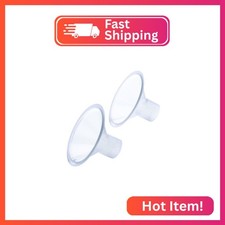 Medela PersonalFit Breast Shields, 2 Pack of Small 21mm Breast Pump Flanges, Aut