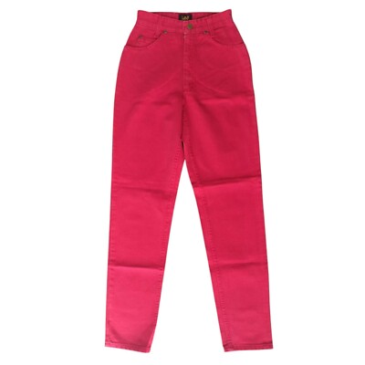 Lee Jeans Für Damen Modell Gossip Envy Rot Hohe Taille Boyfriend W.26 L.31