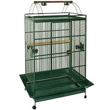 Kilauea Kastle 40"X30"X73"H Playtop Bird Wrought Iron 6mm Extra Strong Wire 222