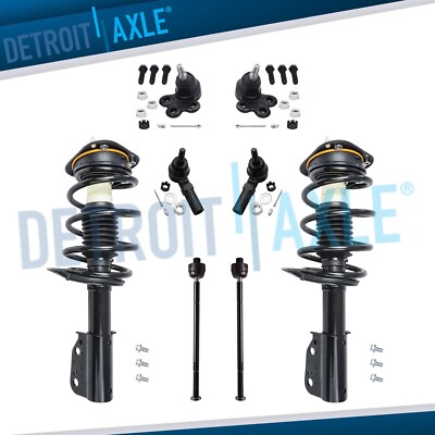 Front Strut Tie Rod Lower Ball Joint Kit for LeSabre DeVille Bonneville Aurora