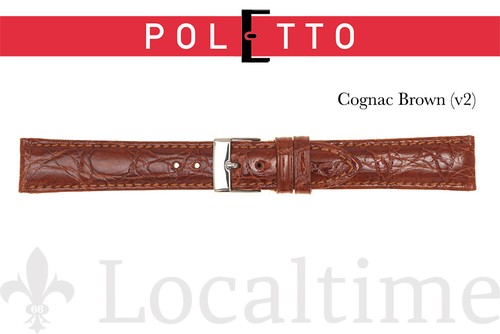 Tárcoles Finest Italian Handmade Genuine Crocodile Watch Straps by Poletto (IT) - Picture 37 of 69