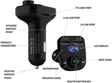 HOT Adaptador Receptor De Audio Bluetooth Musica Car Aux Estereo Wireless