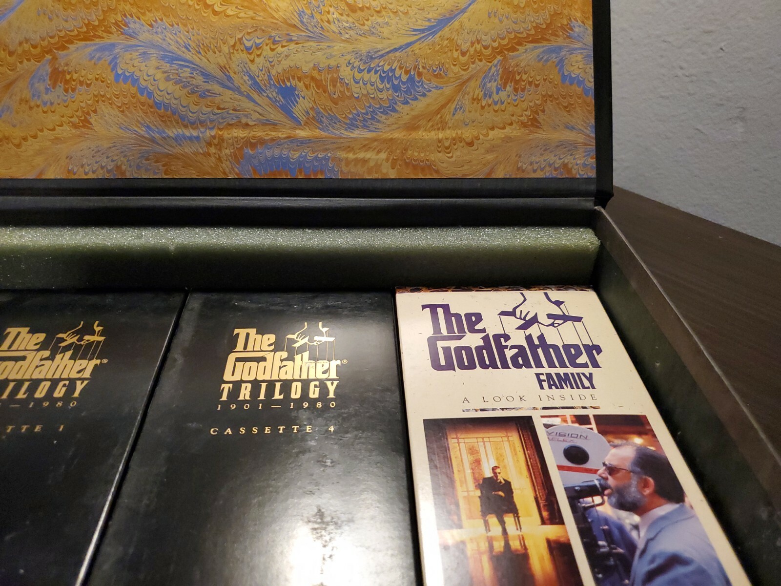 The Godfather Trilogy VHS 19011980 Box Set VHS Tapes Missing