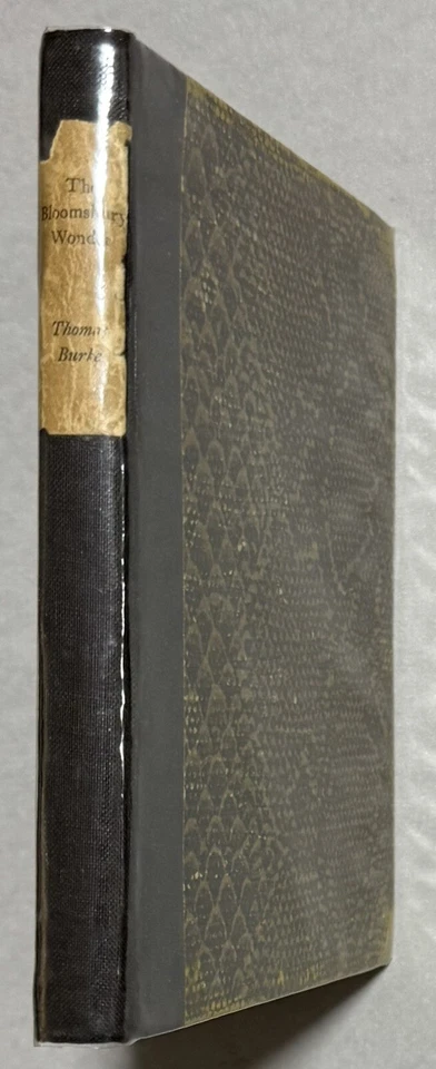 The Bloomsbury Wonder by Thomas Burke An Early Horror Fantasy 1929 HB - image 2 of 4