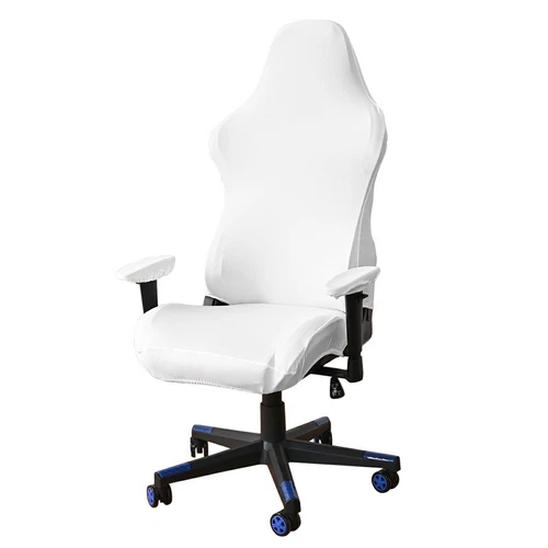 Funda de asiento para sillón de computadora Cubierta de silla para juegos de oficina Sillas de computadora Funda antideslizante - Imagen 29 de 47