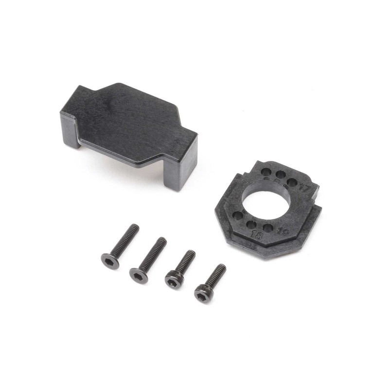 NEW Losi Servo & Motor Plate Set 17-19T for 1/12 RC NASCAR Race Car