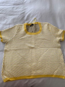 ladies yellow top